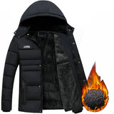 Thick Warm Fleece Hooded Jacket