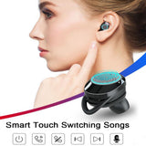 TWS G02 Bluetooth Earphones V5.0 Wireless Headphones 9D Stereo Music IPX7 Waterproof Earbuds with 3300mAh Long Battery Life