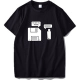 USB Floppy Disk Vintage T-Shirts
