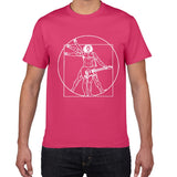 Da Vinci Guitar  Vitruvian T-Shirts