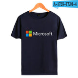 IT Google Microsoft Round Neck T-Shirts