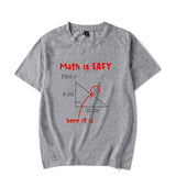 Math Is Easy Luminous T-Shirts
