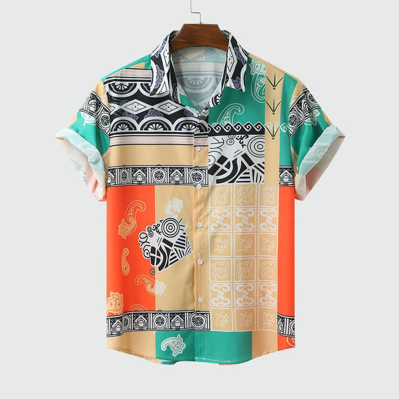 Men's Hawaiian Cotton Shirts