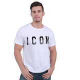 Icon Printed  Casual Cotton T-Shirts