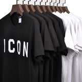 Icon Printed  Casual Cotton T-Shirts
