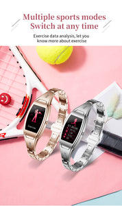 MK26 Smart Watch Women Girls Heart Rate Monitor Lady Smartwatch
