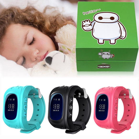 Smart Watch Support GSM 2G SIM Card Children Smartwatch GPS Tracker SOS Call Wristwatch Sport Clock for Kid Boy Girl Kids