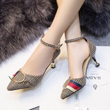 Pointed toe flat sandals