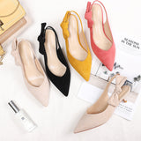 Pointed toe high heels sandals