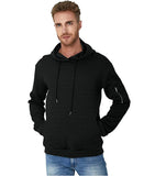 Long Sleeved Zip Pocket Hoodies