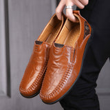 Casual Soft Bottom Leather Shoes